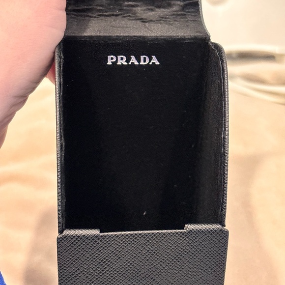 PRADA PR 27ZS Sunglasses in White/Dark Grey (model 17K08Z) NWT RETAIL $675 main image 4